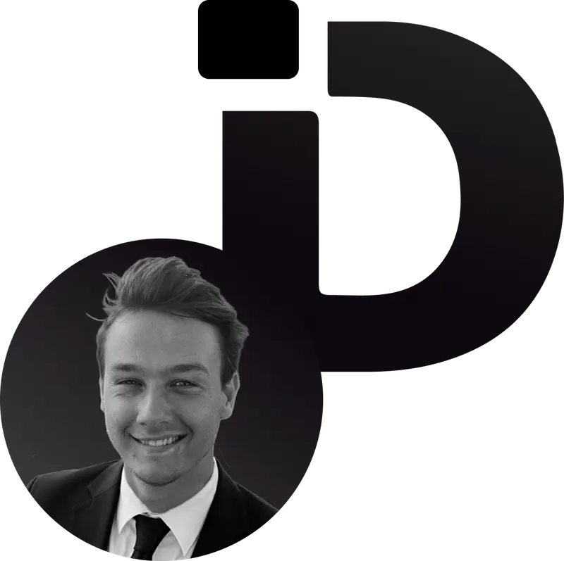 DGTale logotyp med gradient